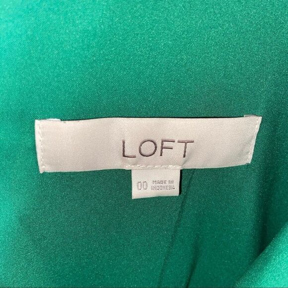 Loft - green floral pattern romper - Picture 10 of 14